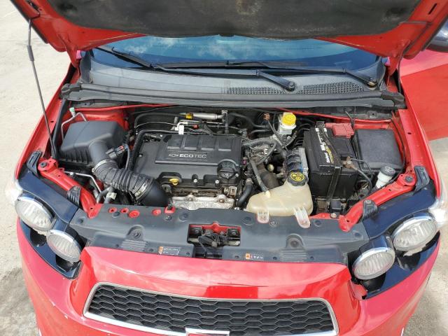 1G1JH6SB7D4197514 - 2013 CHEVROLET SONIC RS RED photo 11