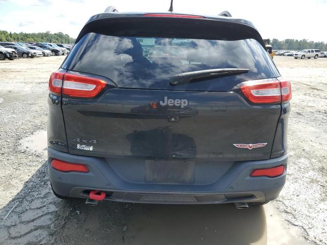 1C4PJMBS9EW255249 - 2014 JEEP CHEROKEE TRAILHAWK BLACK photo 6