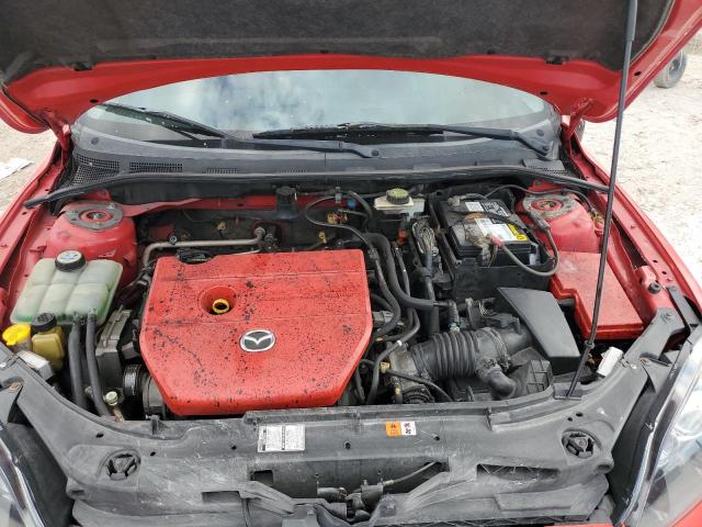 JM1BK143X71765251 - 2007 MAZDA 3 HATCHBACK RED photo 11