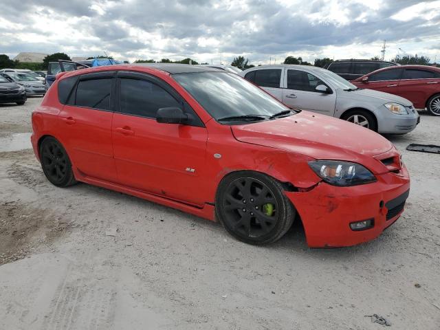 JM1BK143X71765251 - 2007 MAZDA 3 HATCHBACK RED photo 4