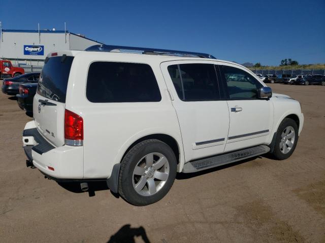 5N1BA0NDXCN609858 - 2012 NISSAN ARMADA SV WHITE photo 3