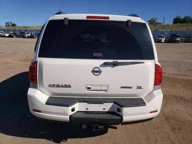 5N1BA0NDXCN609858 - 2012 NISSAN ARMADA SV WHITE photo 6