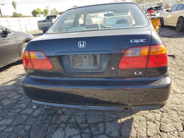 2HGEJ6675XH567919 - 1999 HONDA CIVIC LX BLACK photo 6