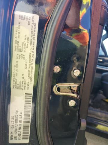 1C6RR7LT4MS502720 - 2021 RAM 1500 CLASS SLT შავი ფოტო 13