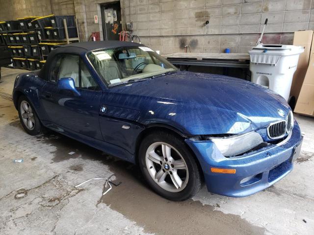 4USCN33412LM05178 - 2002 BMW Z3 2.5 BLUE photo 4