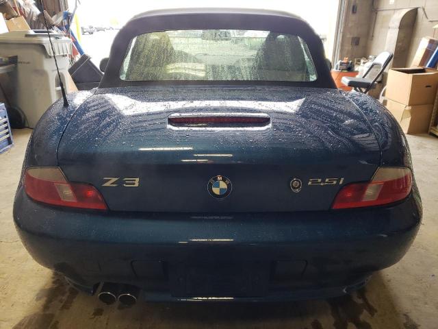 4USCN33412LM05178 - 2002 BMW Z3 2.5 BLUE photo 6