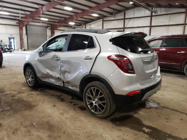 KL4CJ1SB6HB095432 - 2017 BUICK ENCORE SPORT TOURING SILVER photo 2