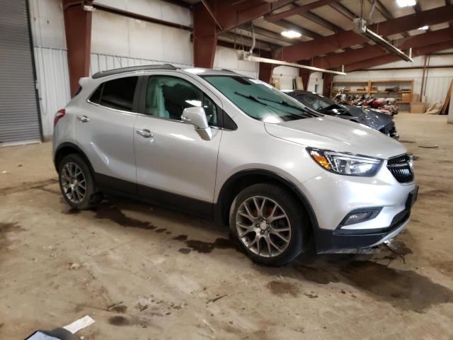 KL4CJ1SB6HB095432 - 2017 BUICK ENCORE SPORT TOURING SILVER photo 4