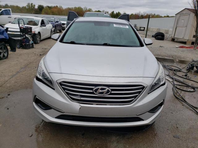 5NPE24AF1HH514531 - 2017 HYUNDAI SONATA SE SILVER photo 5