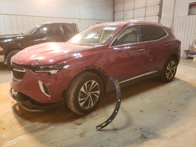 LRBFZNR47ND137471 - 2022 BUICK ENVISION E BURGUNDY photo 1