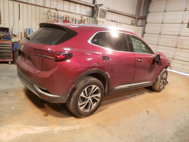LRBFZNR47ND137471 - 2022 BUICK ENVISION E BURGUNDY photo 3