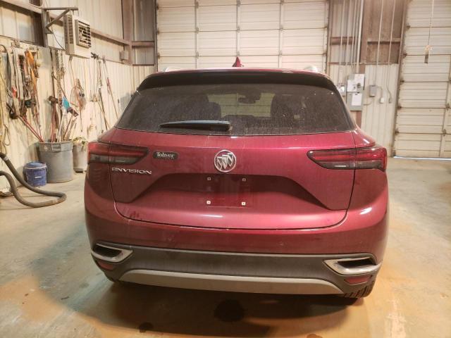 LRBFZNR47ND137471 - 2022 BUICK ENVISION E BURGUNDY photo 6