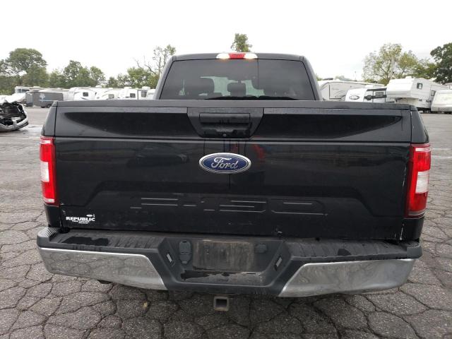 1FTEX1EB7KKC85532 - 2019 FORD F150 SUPER CAB BLACK photo 6