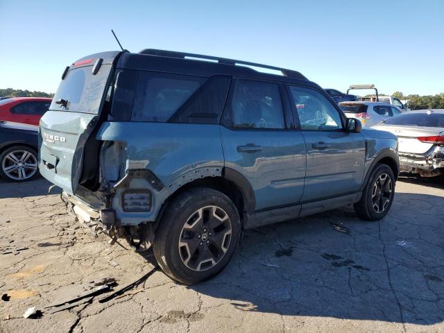 3FMCR9C64MRA96286 - 2021 FORD BRONCO SPO OUTER BANKS BLUE photo 3