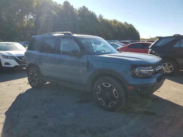 3FMCR9C64MRA96286 - 2021 FORD BRONCO SPO OUTER BANKS BLUE photo 4