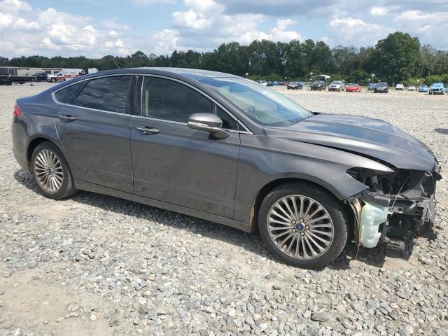 3FA6P0K9XFR238597 - 2015 FORD FUSION TITANIUM GRAY photo 4