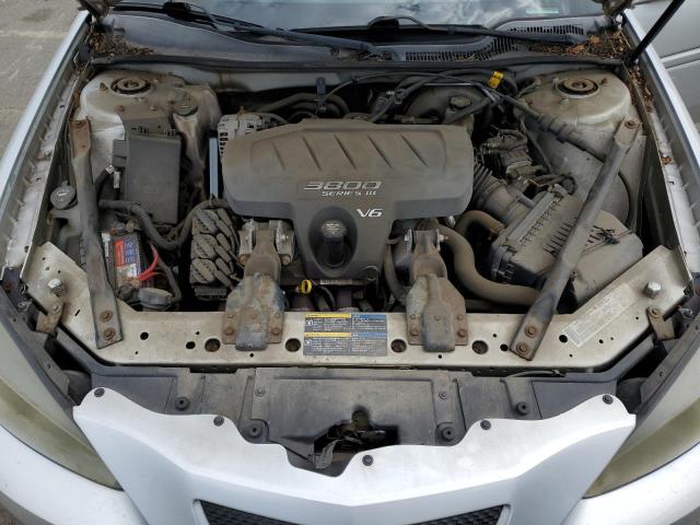 2G2WS522851288947 - 2005 PONTIAC GRAND PRIX GT SILVER photo 11