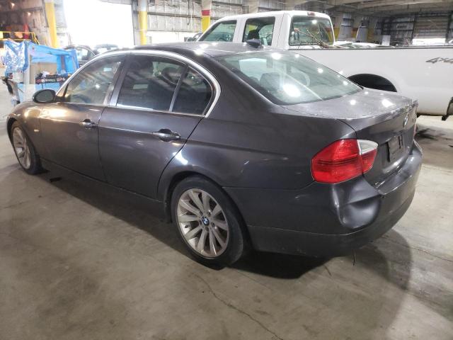 WBAVB33586KR72187 - 2006 BMW 330I I GRAY photo 2
