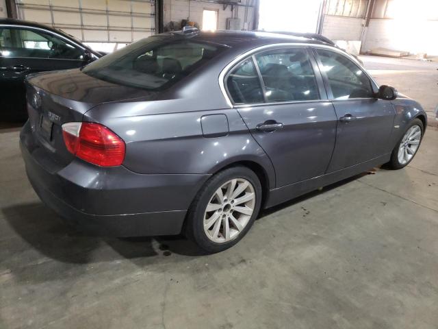 WBAVB33586KR72187 - 2006 BMW 330I I GRAY photo 3