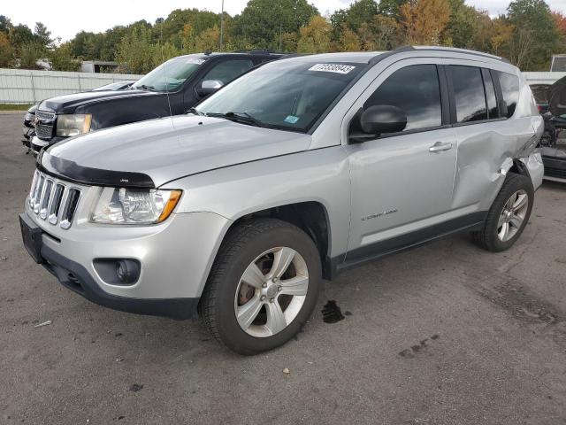 1C4NJDEB7DD279661 - 2013 JEEP COMPASS LATITUDE SILVER photo 1