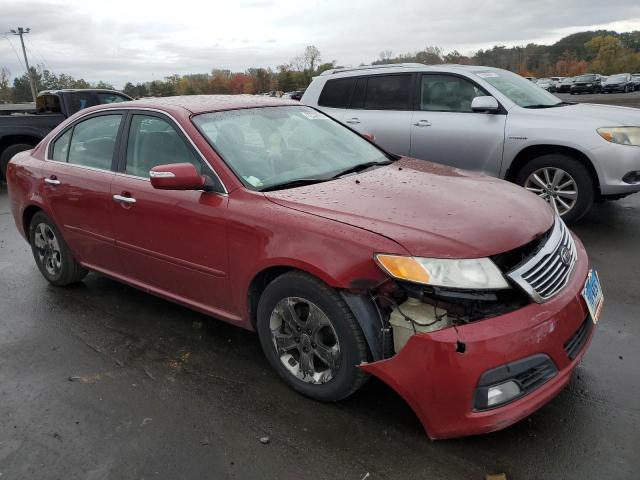 KNAGE224895363185 - 2009 KIA OPTIMA LX RED photo 4