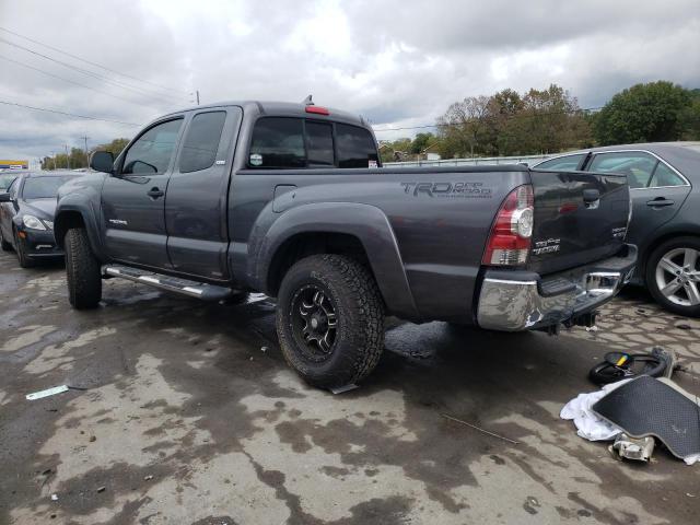 5TFTU4GN9BX012538 - 2011 TOYOTA TACOMA PRERUNNER ACCESS CAB CHARCOAL photo 2