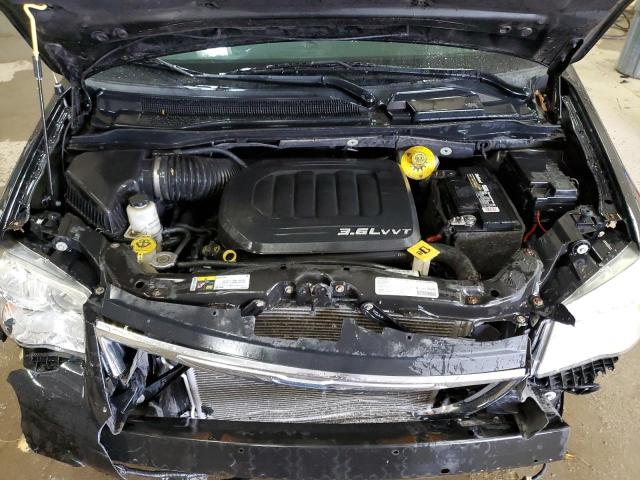 2C4RC1BG6DR808203 - 2013 CHRYSLER TOWN & COU TOURING BLACK photo 12