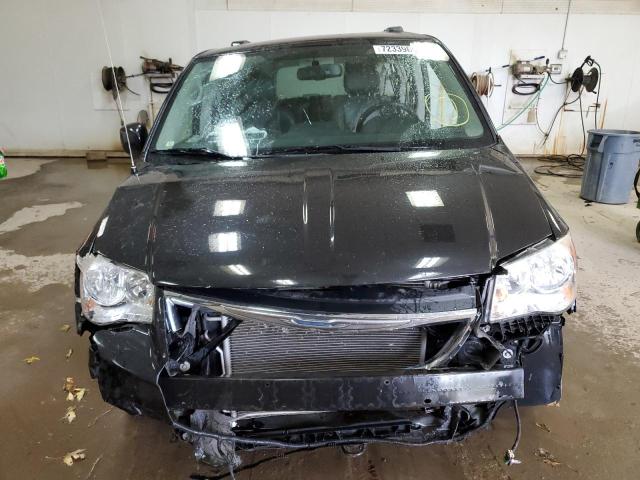 2C4RC1BG6DR808203 - 2013 CHRYSLER TOWN & COU TOURING BLACK photo 5