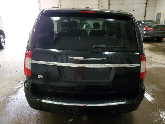 2C4RC1BG6DR808203 - 2013 CHRYSLER TOWN & COU TOURING BLACK photo 6