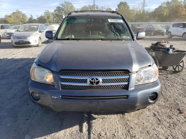 JTEEW21A960032599 - 2006 TOYOTA HIGHLANDER HYBRID BLUE photo 5