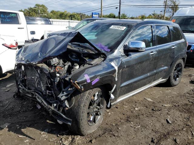 1C4RJFJT9EC251587 - 2014 JEEP GRAND CHER SUMMIT შავი ფოტო 1