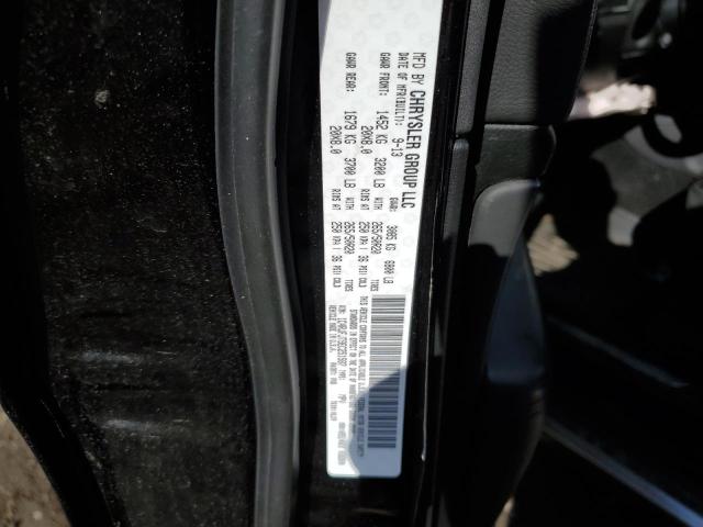 1C4RJFJT9EC251587 - 2014 JEEP GRAND CHER SUMMIT შავი ფოტო 12