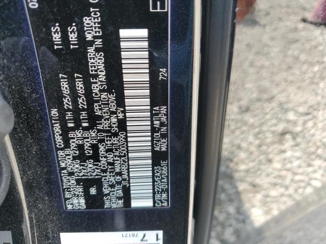 JTJAARBZ2L5003990 - 2020 LEXUS NX 300 BASE შავი ფოტო 13