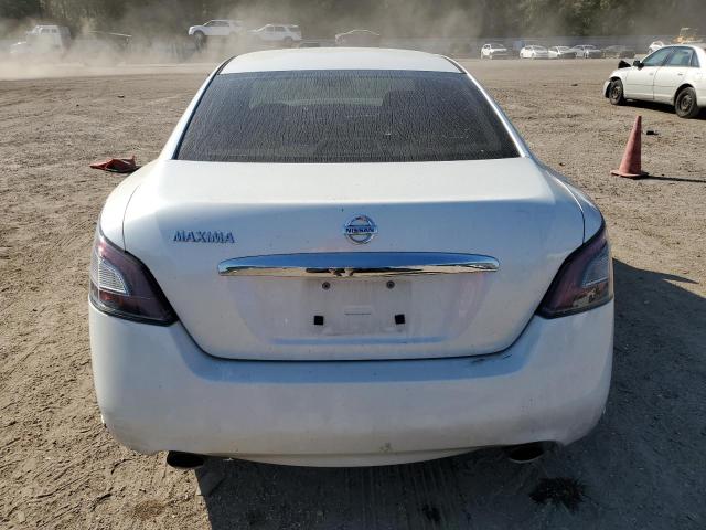 1N4AA5APXDC829436 - 2013 NISSAN MAXIMA S WHITE photo 6