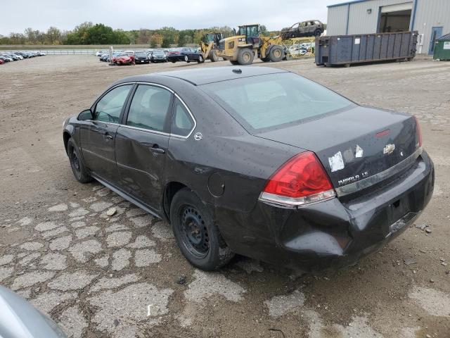 2G1WB57K691256422 - 2009 CHEVROLET IMPALA LS BLACK photo 2