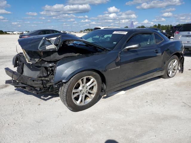 2G1FA1E34E9322565 - 2014 CHEVROLET CAMARO LS GRAY photo 1