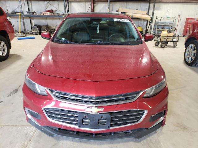 1G1ZH5SX4GF226131 - 2016 CHEVROLET MALIBU PREMIER RED photo 5