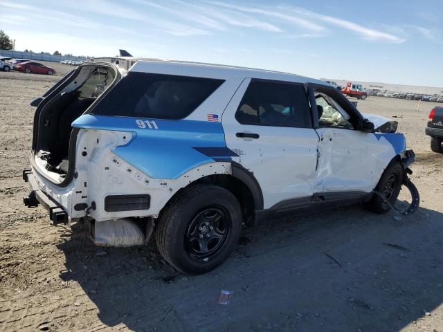 1FM5K8AB3PGB37719 - 2023 FORD EXPLORER POLICE INTERCEPTOR 双色 照片 3