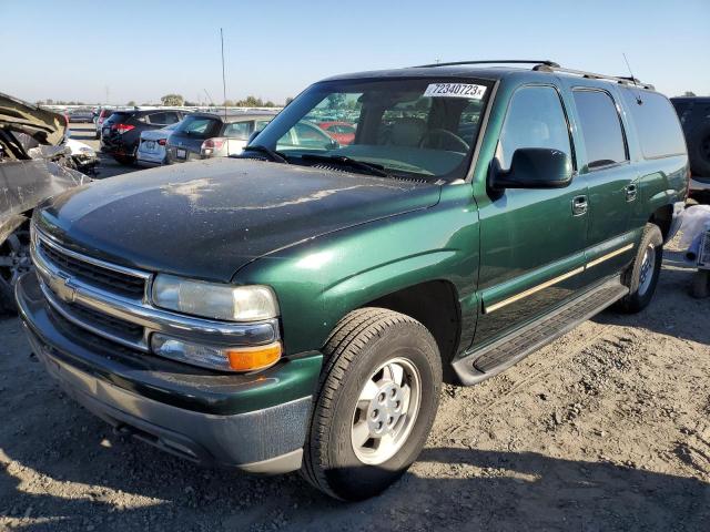 3GNFK16T31G172717 - 2001 CHEVROLET SUBURBAN K1500 GREEN photo 1