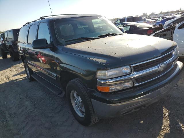 3GNFK16T31G172717 - 2001 CHEVROLET SUBURBAN K1500 GREEN photo 4