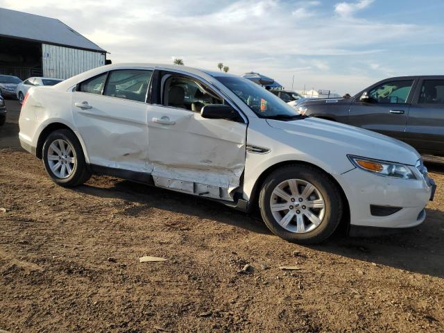 1FAHP2DW5BG185557 - 2011 FORD TAURUS SE WHITE photo 4