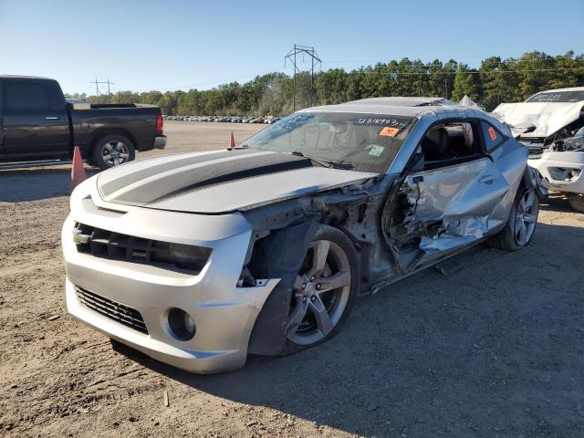 2G1FK1EJXA9192149 - 2010 CHEVROLET CAMARO SS SILVER photo 1