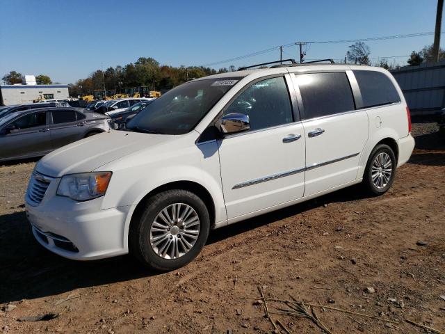 2C4RC1CG4DR645534 - 2013 CHRYSLER TOWN & COU TOURING L WHITE photo 1