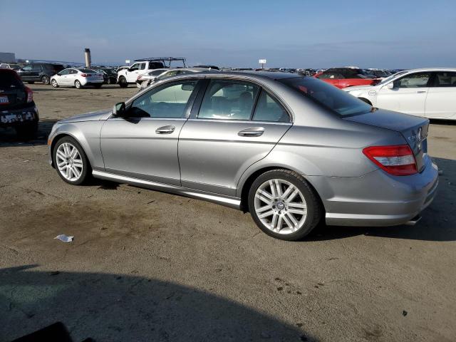 WDDGF54X39R073489 - 2009 MERCEDES-BENZ C 300 SILVER photo 2