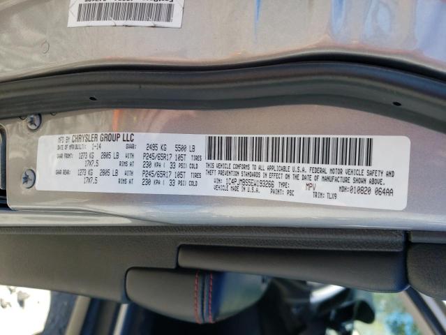 1C4PJMBS5EW193266 - 2014 JEEP CHEROKEE TRAILHAWK SILVER photo 13