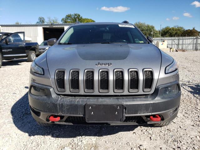 1C4PJMBS5EW193266 - 2014 JEEP CHEROKEE TRAILHAWK SILVER photo 5