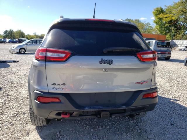 1C4PJMBS5EW193266 - 2014 JEEP CHEROKEE TRAILHAWK SILVER photo 6