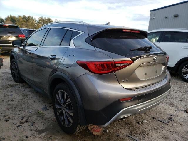 SJKCH5CR6HA030457 - 2017 INFINITI QX30 BASE رمادي صورة 2
