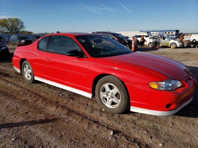 2G1WX15K619283378 - 2001 CHEVROLET MONTE CARL SS RED photo 4