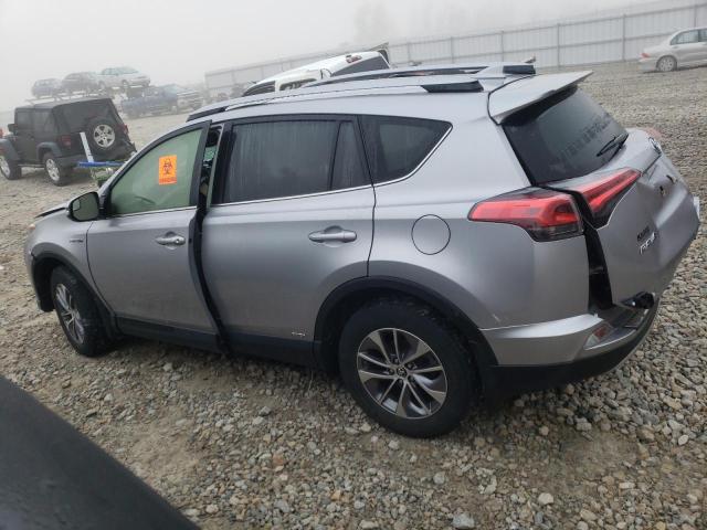 JTMRJREV8JD197328 - 2018 TOYOTA RAV4 HV LE GRAY photo 2